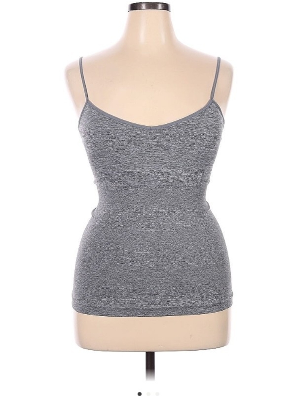 Skinnygirl Heather Gray Tummy Control Spaghetti Strap Cami